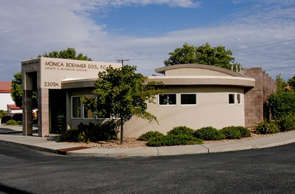 Exterior of dental office in Albuquerque
